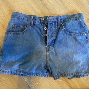 Vintage Guess Button Fly Denim Shorts 1990s